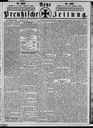 Neue preußische Zeitung vom 05.09.1862