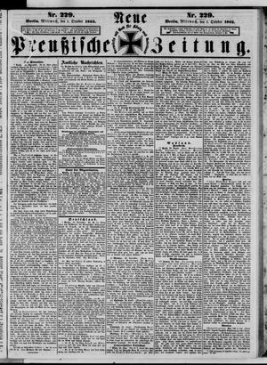 Neue preußische Zeitung vom 01.10.1862