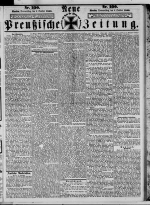 Neue preußische Zeitung vom 02.10.1862