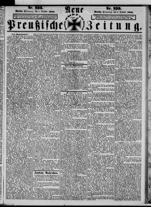 Neue preußische Zeitung vom 05.10.1862