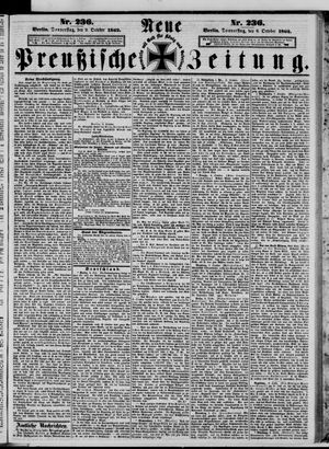 Neue preußische Zeitung vom 09.10.1862