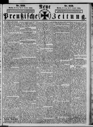 Neue preußische Zeitung vom 17.10.1862