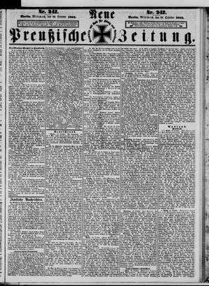 Neue preußische Zeitung vom 22.10.1862