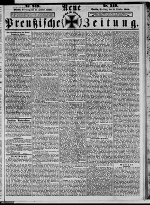 Neue preußische Zeitung vom 24.10.1862