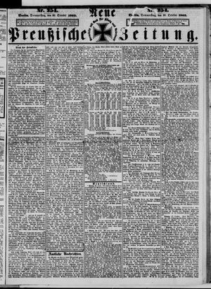 Neue preußische Zeitung vom 30.10.1862