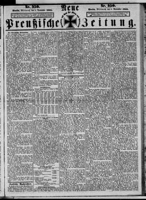 Neue preußische Zeitung vom 05.11.1862