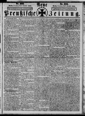 Neue preußische Zeitung vom 02.12.1862