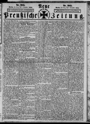Neue preußische Zeitung vom 05.12.1862