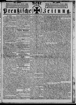 Neue preußische Zeitung vom 13.12.1862