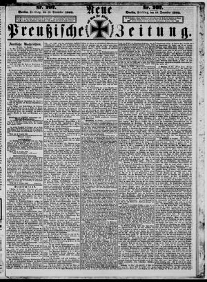Neue preußische Zeitung vom 19.12.1862