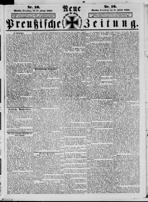 Neue preußische Zeitung vom 20.01.1863