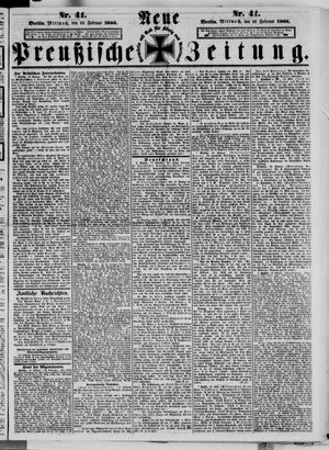 Neue preußische Zeitung vom 18.02.1863