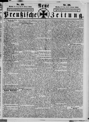 Neue preußische Zeitung vom 26.02.1863