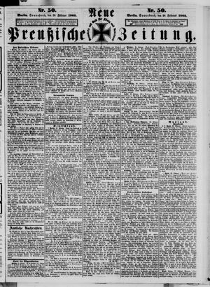 Neue preußische Zeitung vom 28.02.1863