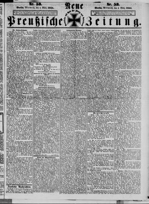Neue preußische Zeitung vom 04.03.1863