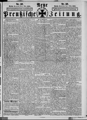 Neue preußische Zeitung vom 08.03.1863