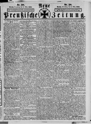 Neue preußische Zeitung vom 10.03.1863