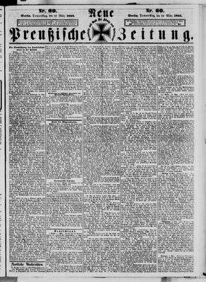 Neue preußische Zeitung vom 12.03.1863