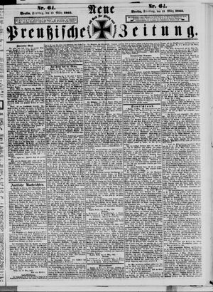 Neue preußische Zeitung vom 13.03.1863