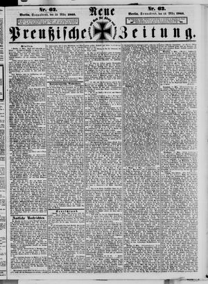 Neue preußische Zeitung vom 14.03.1863