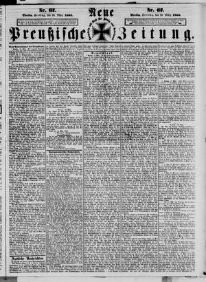 Neue preußische Zeitung vom 20.03.1863