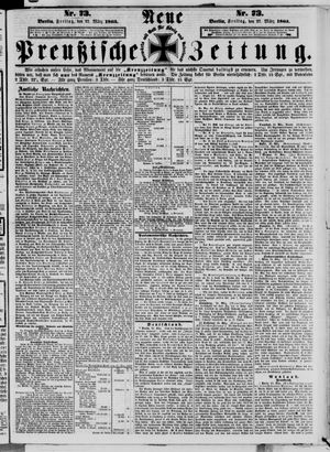 Neue preußische Zeitung vom 27.03.1863