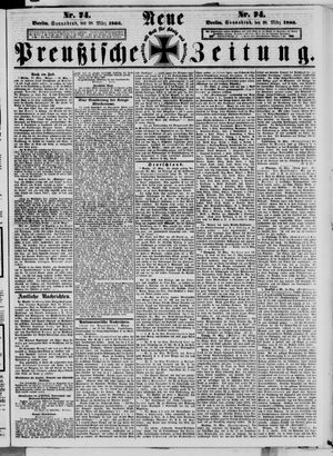 Neue preußische Zeitung vom 28.03.1863