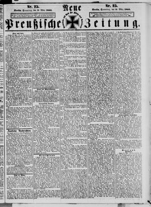 Neue preußische Zeitung vom 29.03.1863