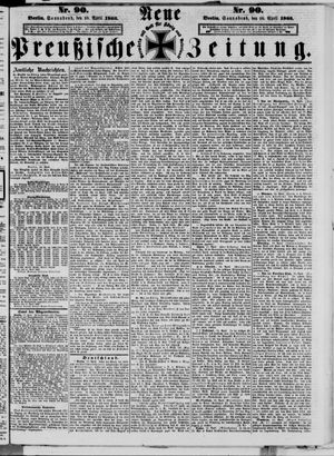 Neue preußische Zeitung vom 18.04.1863