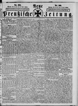 Neue preußische Zeitung vom 29.04.1863