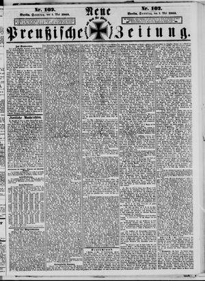 Neue preußische Zeitung vom 03.05.1863