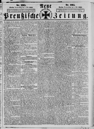 Neue preußische Zeitung vom 07.05.1863