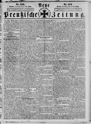 Neue preußische Zeitung vom 19.05.1863