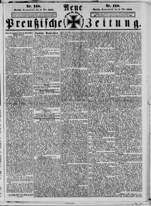 Neue preußische Zeitung vom 23.05.1863