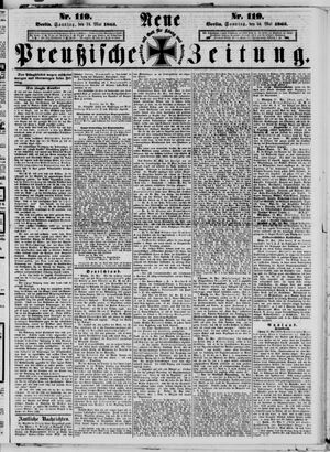 Neue preußische Zeitung on May 24, 1863