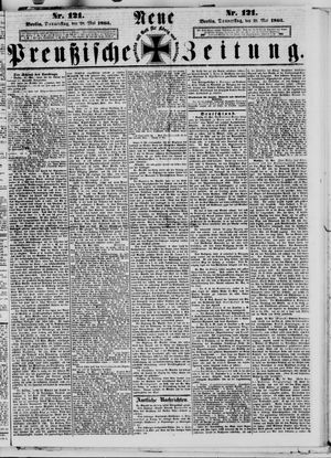 Neue preußische Zeitung vom 28.05.1863