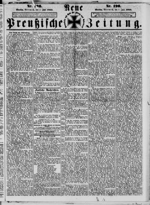 Neue preußische Zeitung vom 03.06.1863