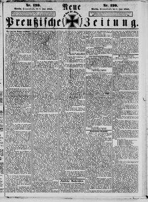 Neue preußische Zeitung vom 06.06.1863