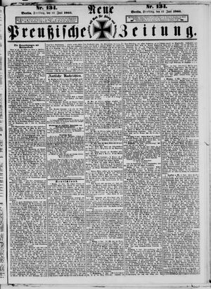 Neue preußische Zeitung vom 12.06.1863