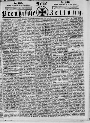Neue preußische Zeitung vom 14.06.1863