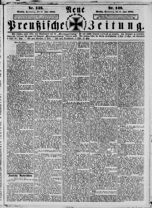 Neue preußische Zeitung vom 21.06.1863