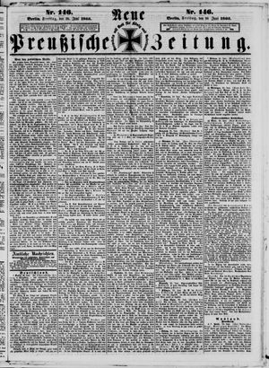 Neue preußische Zeitung vom 26.06.1863