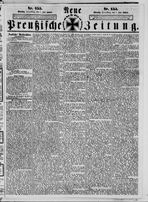 Neue preußische Zeitung vom 07.07.1863