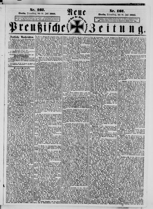 Neue preußische Zeitung vom 21.07.1863