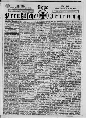 Neue preußische Zeitung vom 28.07.1863