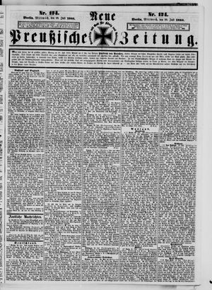 Neue preußische Zeitung vom 29.07.1863