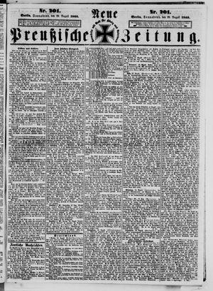 Neue preußische Zeitung vom 29.08.1863