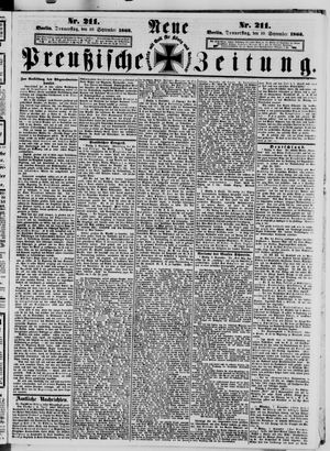 Neue preußische Zeitung vom 10.09.1863