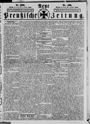 Neue preußische Zeitung vom 02.10.1863