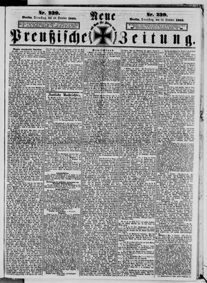 Neue preußische Zeitung vom 13.10.1863